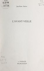 Télécharger le livre :  L'avant-veille