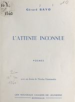 Télécharger le livre :  L'attente inconnue