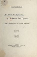 Télécharger le livre :  La farce du Romancero