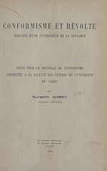 Télécharger le livre :  Conformisme et révolte : esquisse d'une psychologie de la croyance