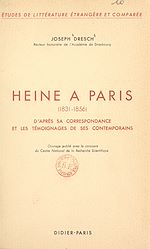 Télécharger le livre :  Heine à Paris, 1831-1856