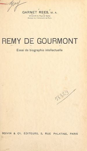 Téléchargez le livre :  Remy de Gourmont