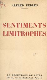 Télécharger le livre :  Sentiments limitrophes