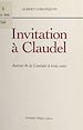 Télécharger le livre :  Invitation à Claudel