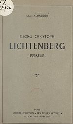 Télécharger le livre :  Georg Christoph Lichtenberg