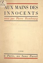 Télécharger le livre :  Aux mains des innocents