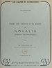 Télécharger le livre :  Étude sur l'œuvre et la pensée de Novalis (Heinrich von Ofterdingen) (2)