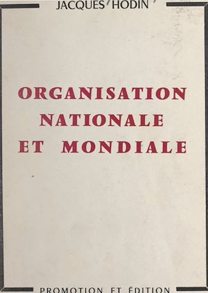 Download the eBook: Organisation nationale et mondiale
