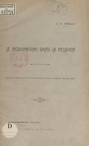 Téléchargez le livre :  Le modernisme dans la religion