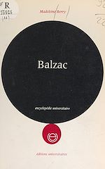 Télécharger le livre :  Balzac