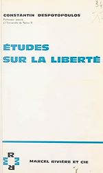 Télécharger le livre :  Études sur la liberté