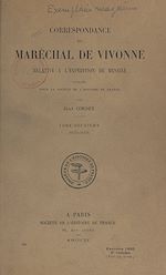 Télécharger le livre :  Correspondance du maréchal de Vivonne relative à l'expédition de Messine (2). 1676-1678