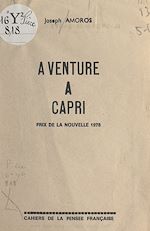 Télécharger le livre :  Aventure à Capri