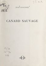 Télécharger le livre :  Canard sauvage