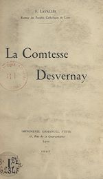 Télécharger le livre :  La comtesse Desvernay