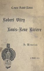 Télécharger le livre :  Robert Vitry, Louis-René Rivière