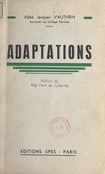 Télécharger le livre :  Adaptations