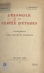 Télécharger le livre :  L'Évangile au cercle d'études
