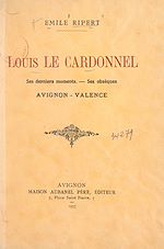 Télécharger le livre :  Louis Le Cardonnel