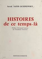 Télécharger le livre :  Histoires de ce temps-là