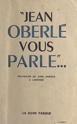 Télécharger le livre :  Jean Oberlé vous parle...