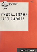 Download this eBook Étrange... Étrange, un tel rapport !