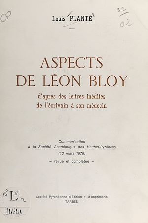 Téléchargez le livre :  Aspects de Léon Bloy