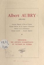 Télécharger le livre :  Albert Aubry (1892-1951)