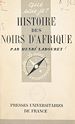 Télécharger le livre :  Histoire des Noirs d'Afrique
