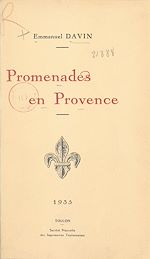 Télécharger le livre :  Promenades en Provence