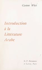 Télécharger le livre :  Introduction à la littérature arabe