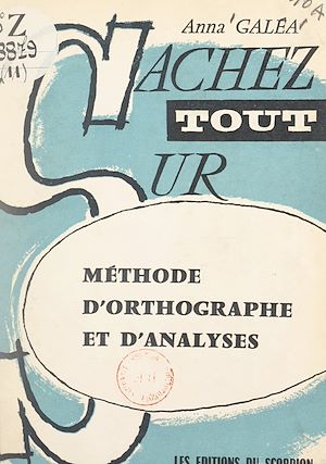 Download the eBook: Méthode d'orthographe et d'analyses