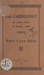 Télécharger le livre :  Guy Cardonnet