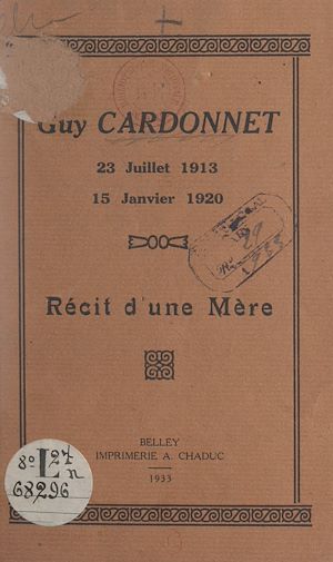 Téléchargez le livre :  Guy Cardonnet