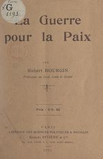 Télécharger le livre :  La guerre pour la paix