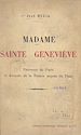 Télécharger le livre :  Madame Sainte Geneviève