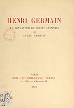 Télécharger le livre :  Henri Germain