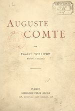 Télécharger le livre :  Auguste Comte