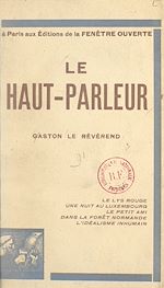 Télécharger le livre :  Le haut-parleur