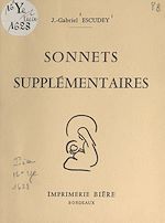 Télécharger le livre :  Sonnets supplémentaires