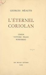 Télécharger le livre :  L'éternel Coriolan