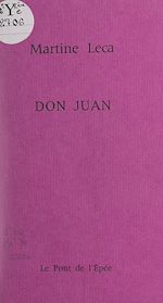 Download this eBook Don Juan