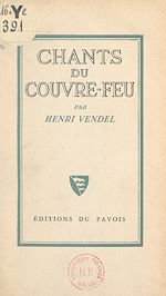 Télécharger le livre :  Chants du couvre-feu