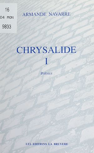 Téléchargez le livre :  Chrysalide (1)