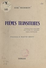 Download this eBook Poèmes transitoires