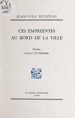 Télécharger le livre :  Ces empreintes au bord de la ville