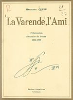 Télécharger le livre :  La Varende, l'ami