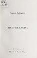 Télécharger le livre :  Chant de l'olive