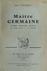 Download this eBook Maître Germaine