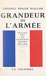 Télécharger le livre :  Grandeur de l'armée